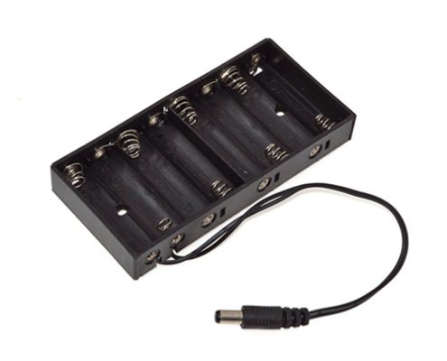 8 aa battery box holder